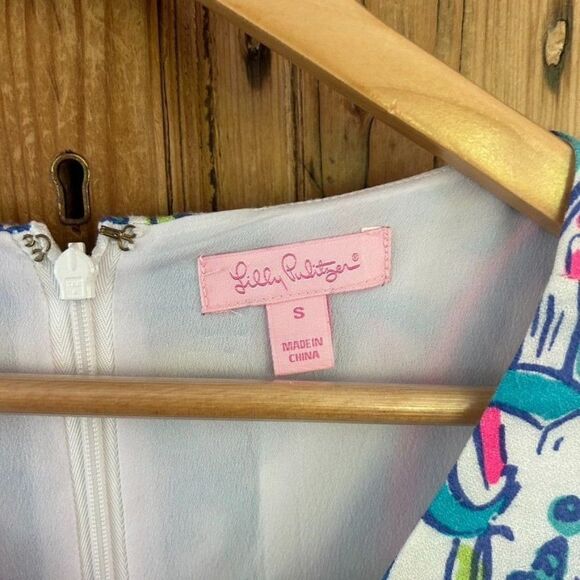 Lilly Pulitzer Small Colorful Colorful Colette Tunic Long Sleeve Dress - Picture 2 of 8